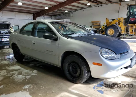 2000 Dodge Neon Base z USA, uszkodzony, nr VIN 1B3ES46C1YD785112